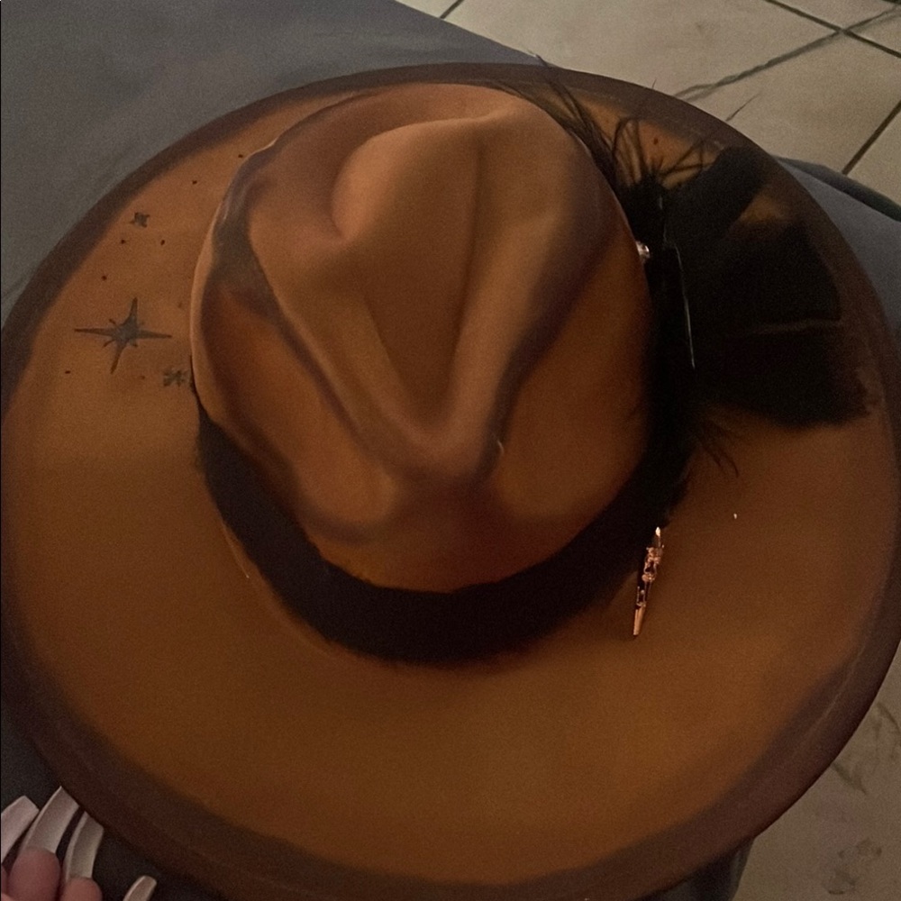 Stylish Brown Fedora Hat